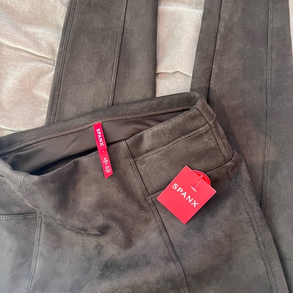 COPY - NWT Spanx Suede Leggings - Picture 1 of 7